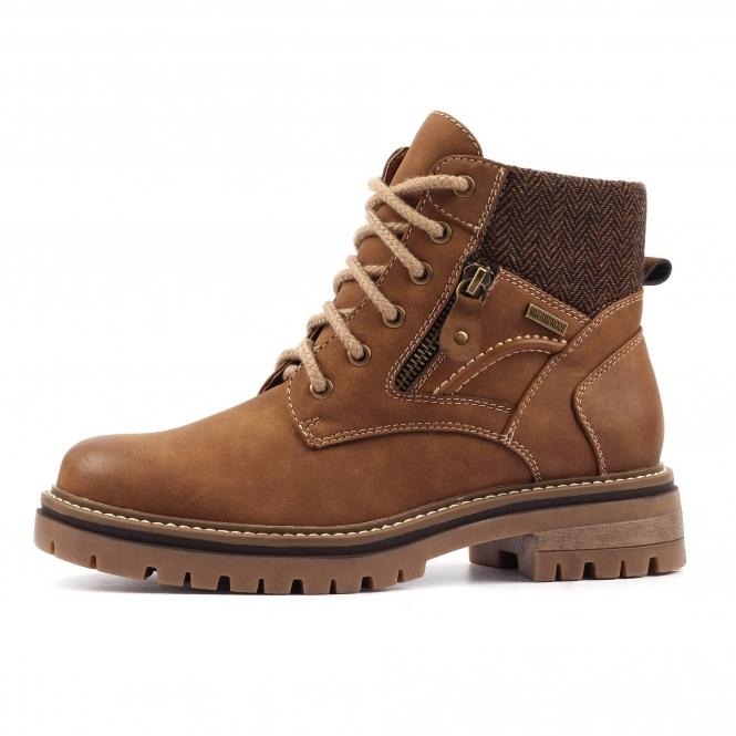 Lunar Caramel Tan Waterproof Boot