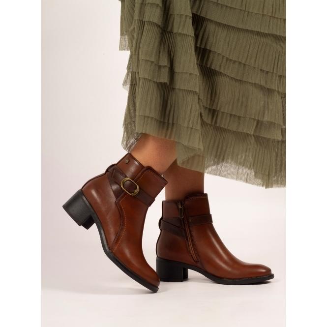 Lunar Cassie Tan Ankle Boot