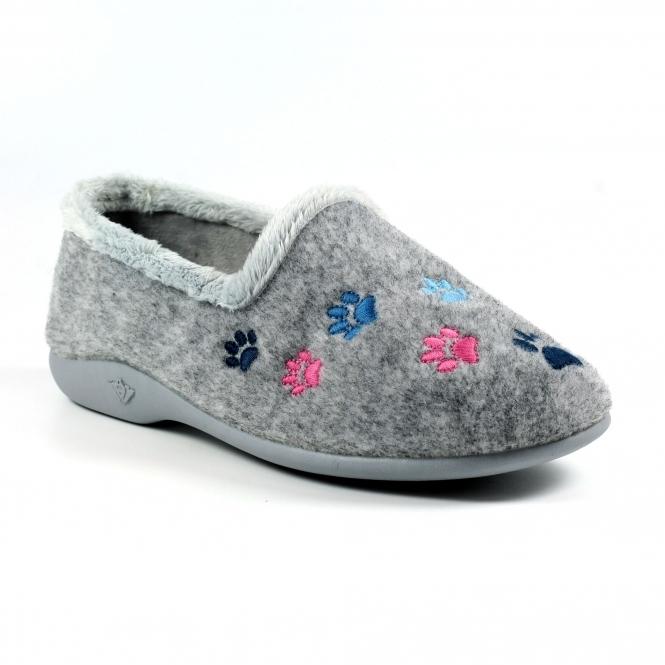 Lunar Charley Grey Slipper