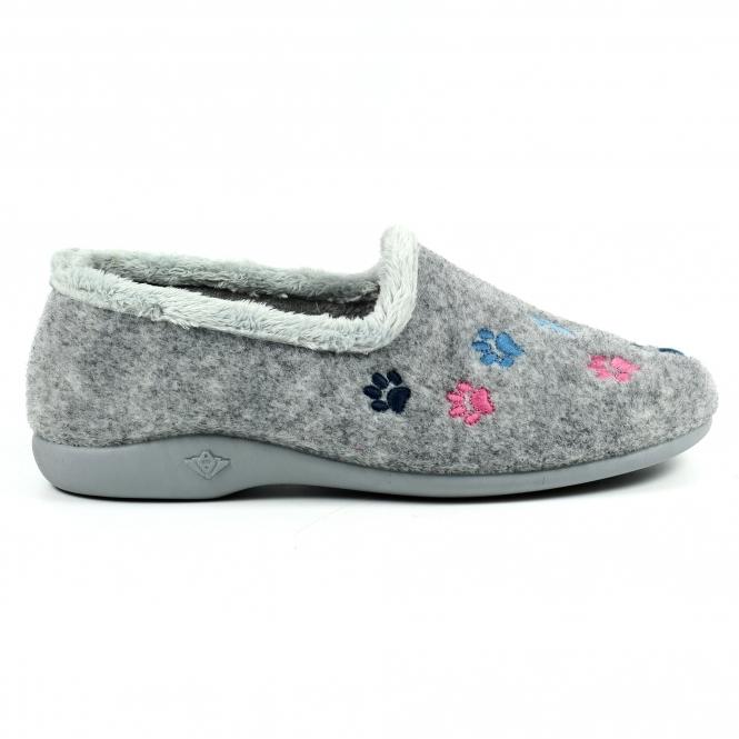 lunar Charley Grey Slipper
