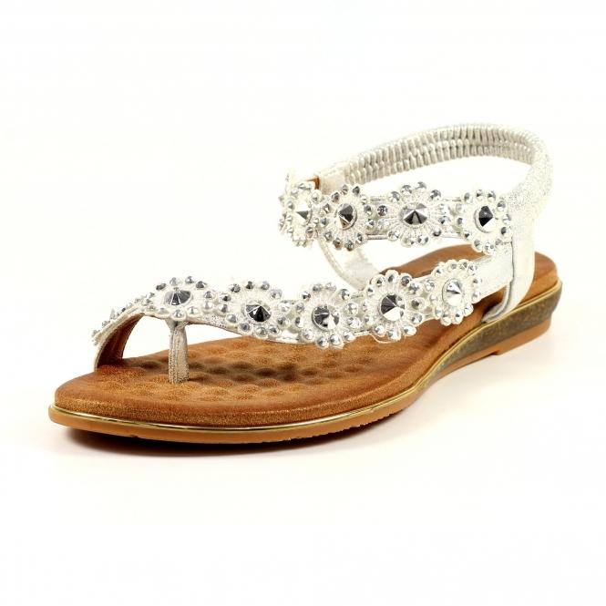 Lunar Charlotte II Silver Sandal