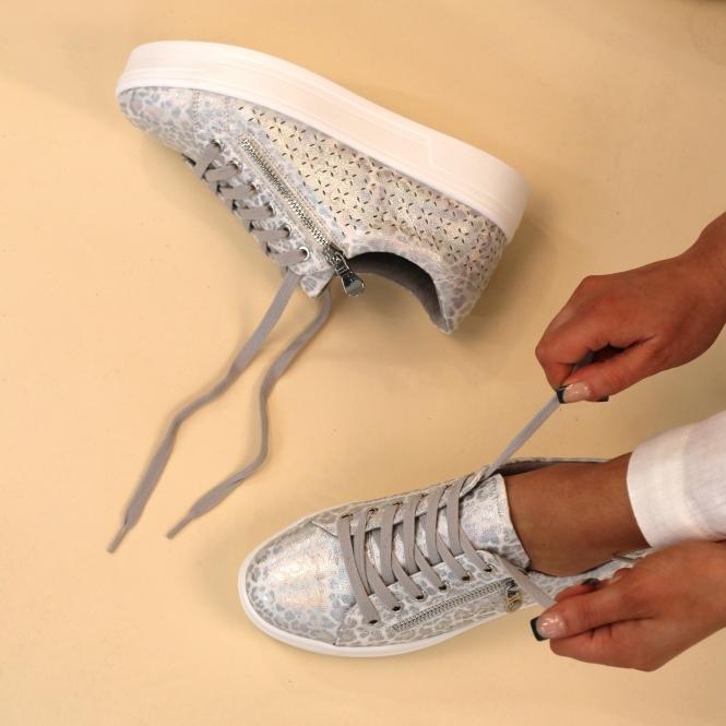 Lunar Charm White Trainer