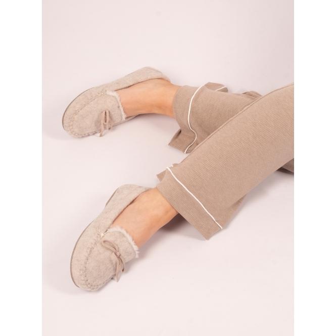 Lunar Cherish Beige Slipper