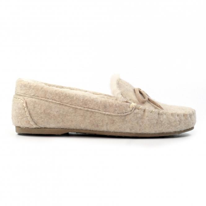 lunar Cherish Beige Slipper