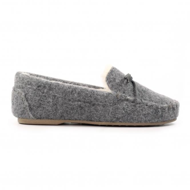 lunar Cherish Grey Slipper