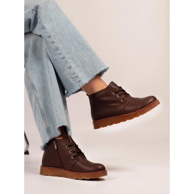 Lunar Claire III Brown Leather Boot