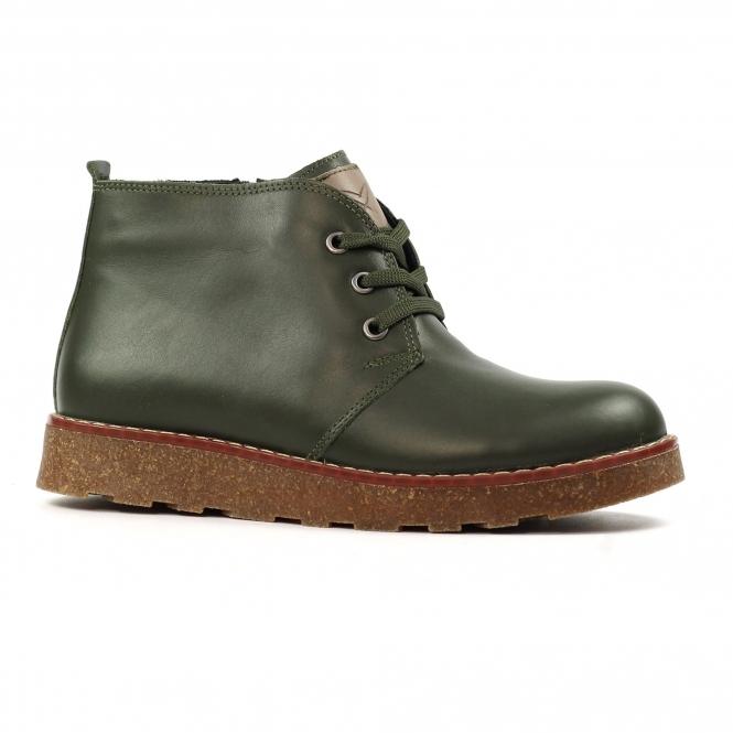 Lunar Claire III Olive Leather Boot