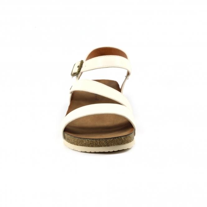 Lunar Cluster White Sandal