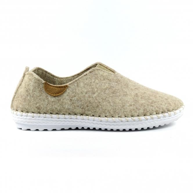 lunar Colette Beige Full Slipper