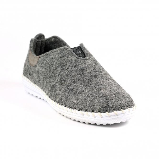 Lunar Colette Grey Full Slipper