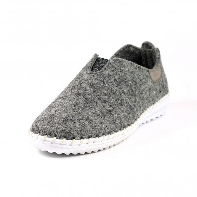 Lunar Colette Grey Full Slipper
