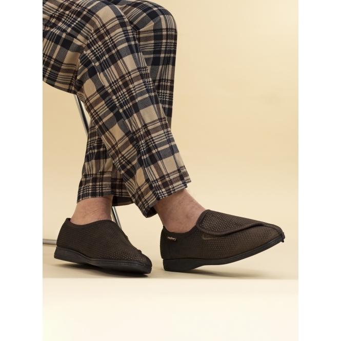 Lunar Columbus II Brown One Touch Slipper