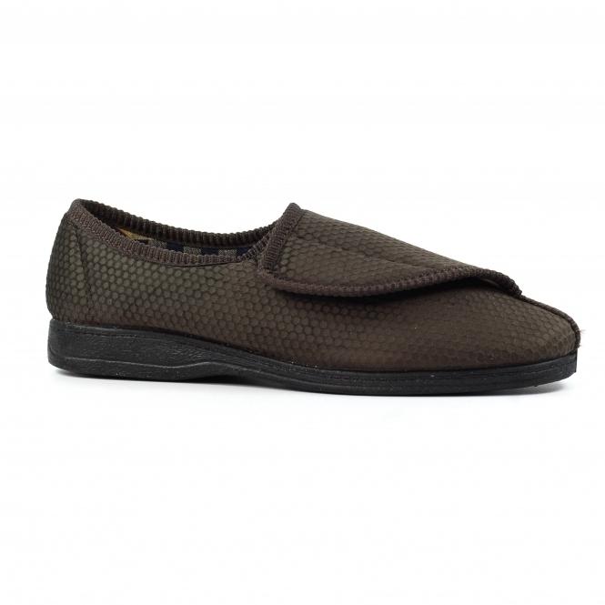 Lunar Columbus III Brown One Touch Slipper