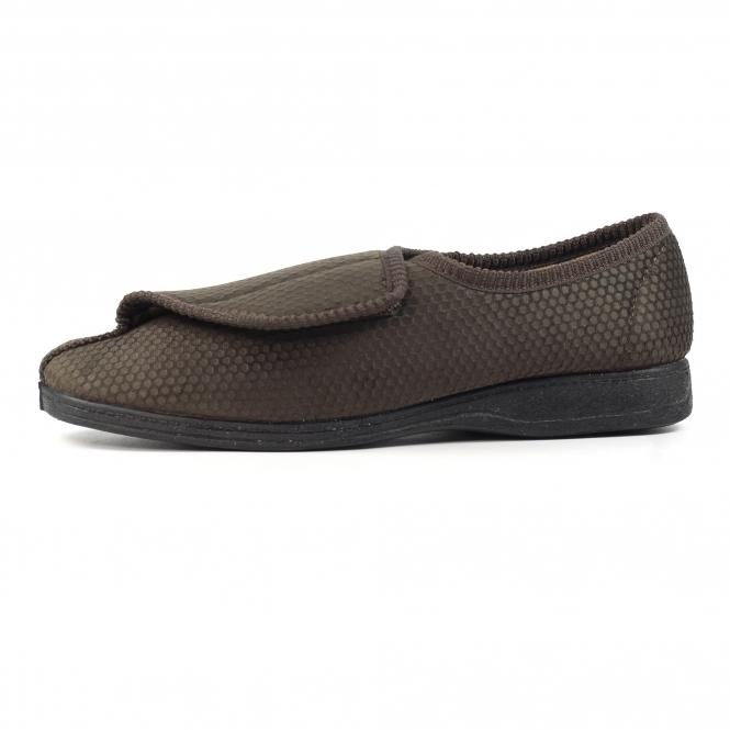 Lunar Columbus III Brown One Touch Slipper