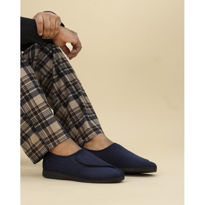 Lunar Columbus III Navy One Touch Slipper