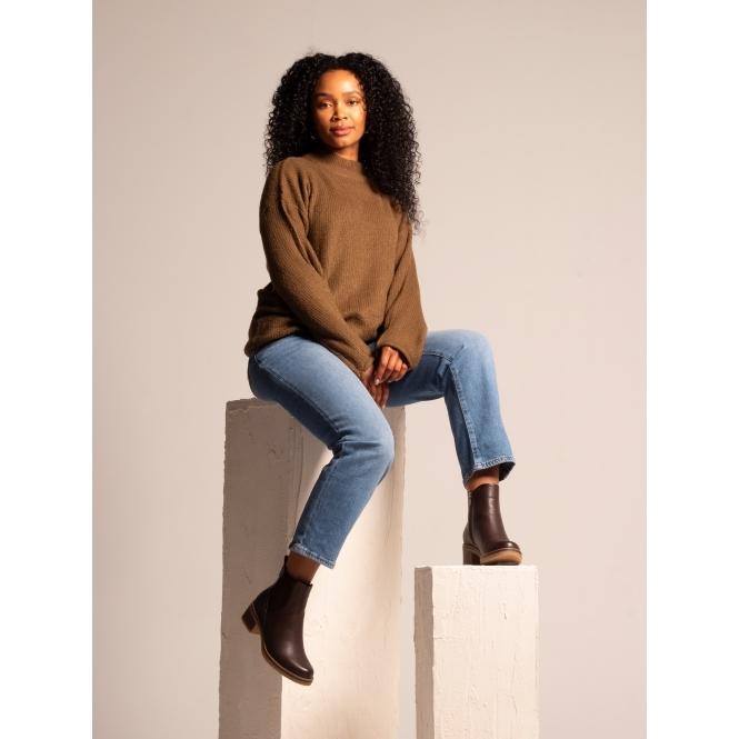 Lunar Conrad Brown Ankle Boot