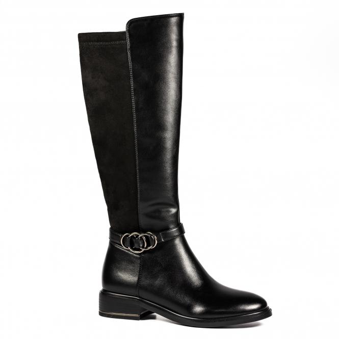 Lunar Corby Black Long Boot