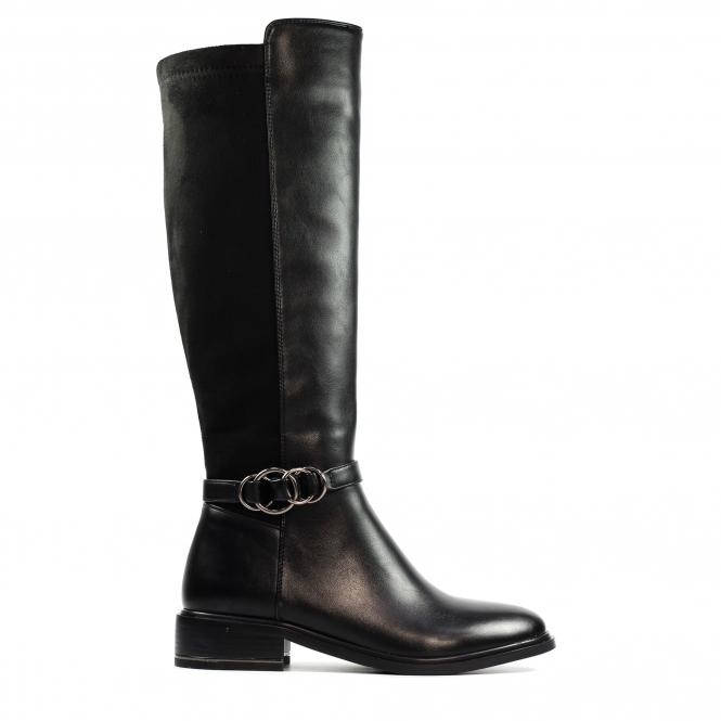 lunar Corby Black Long Boot