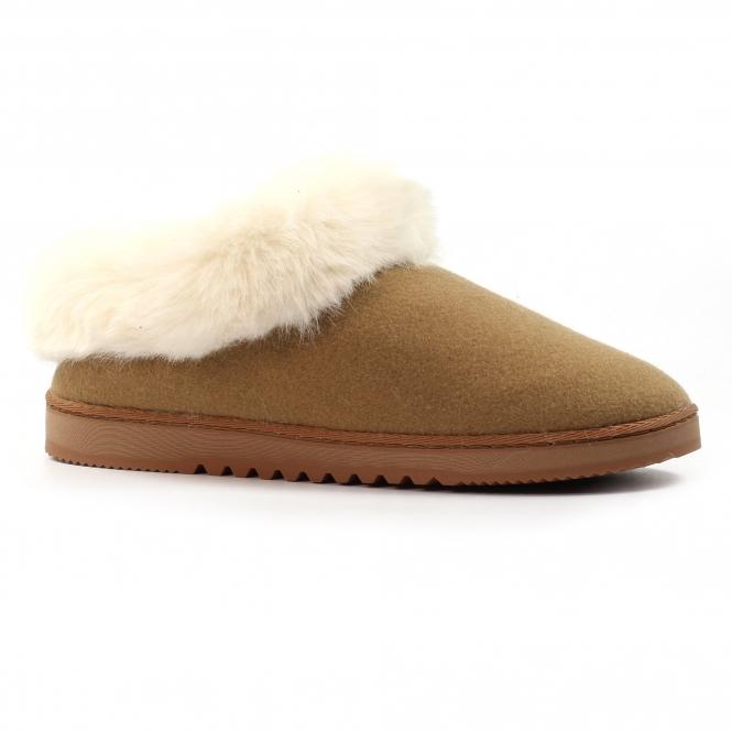 Lunar Cranbrook Tan Boxed Slipper