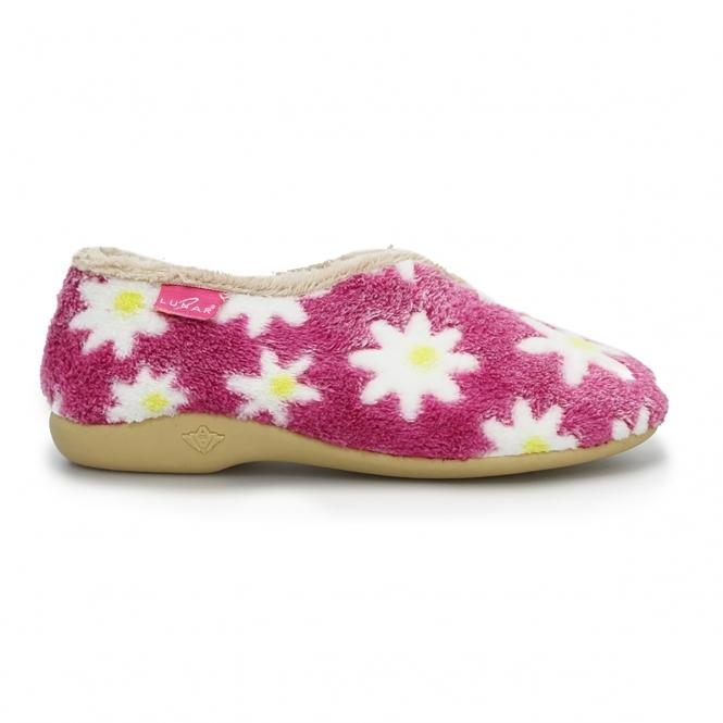 Lunar Daisy Pink Flower Slipper