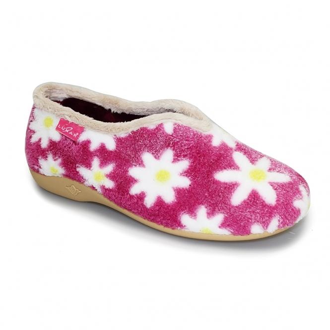 Lunar Daisy Pink Flower Slipper
