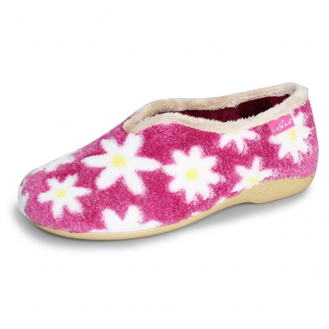Lunar Daisy Pink Flower Slipper