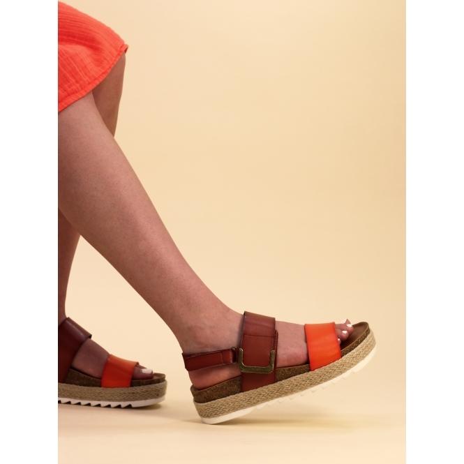 Lunar Deanna II Orange Sandal