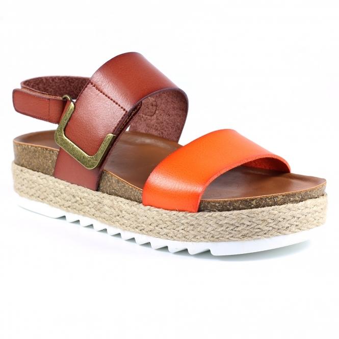 Lunar Deanna II Orange Sandal