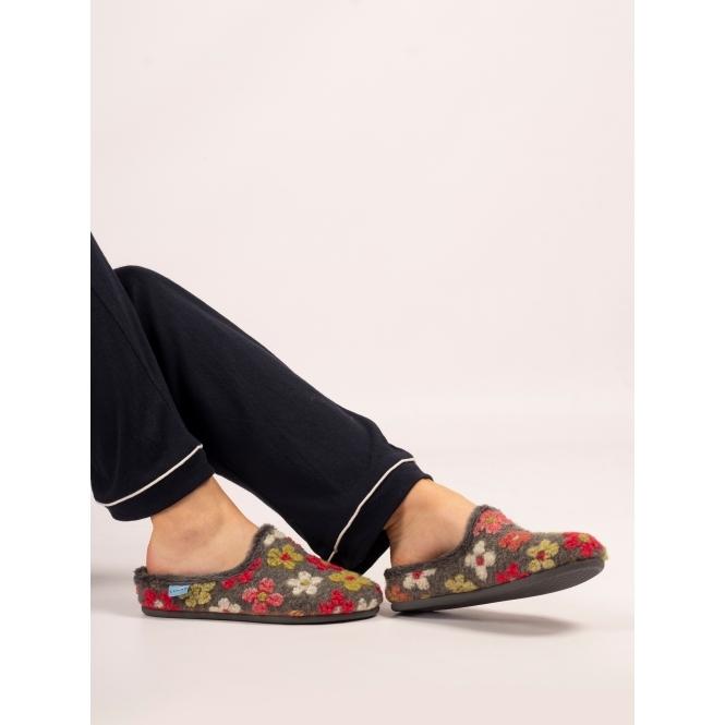 Lunar Dolly Grey Slipper