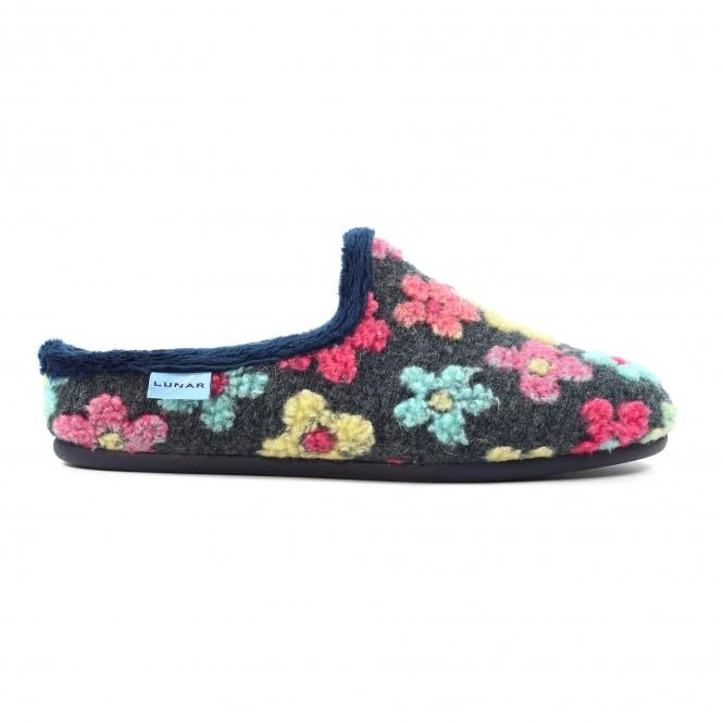 lunar Dolly Navy Slipper