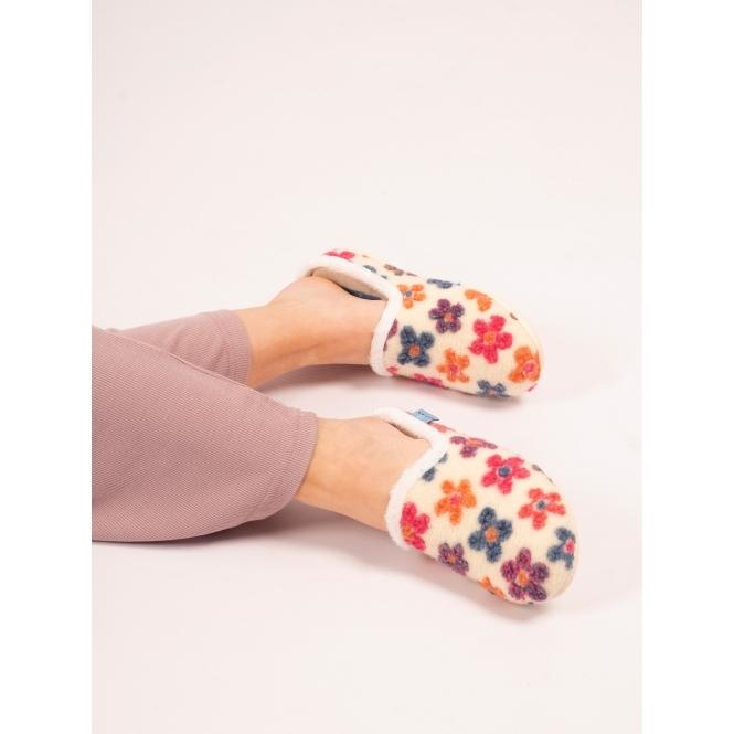 Lunar Dolly White Slipper