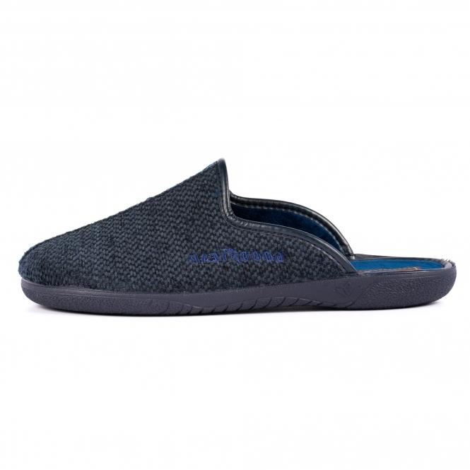 Lunar Doom Navy Mule Slipper