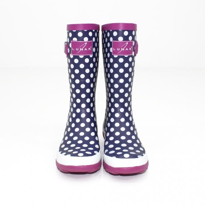 Lunar Dotty Junior Short Ankle Wellington