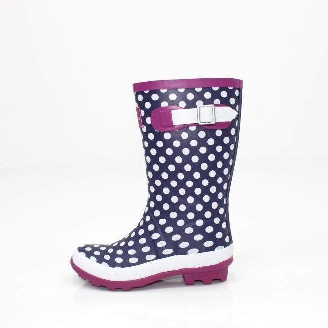 Lunar Dotty Junior Short Ankle Wellington