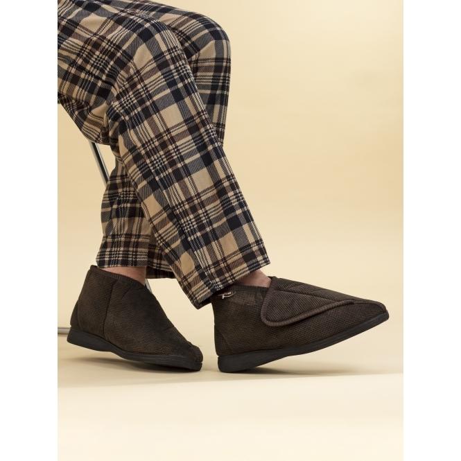 Lunar Drake Brown Bootee Slipper