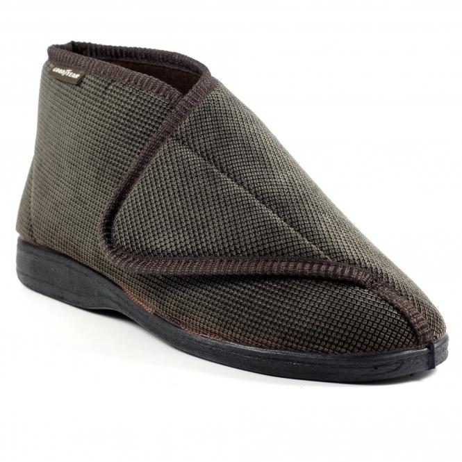 Lunar Drake Brown Bootee Slipper