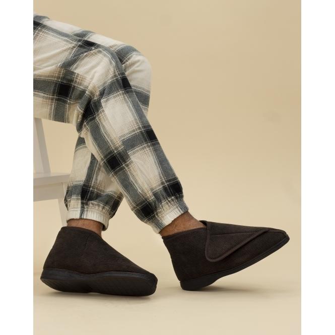 Lunar Drake II Brown Bootee Slipper