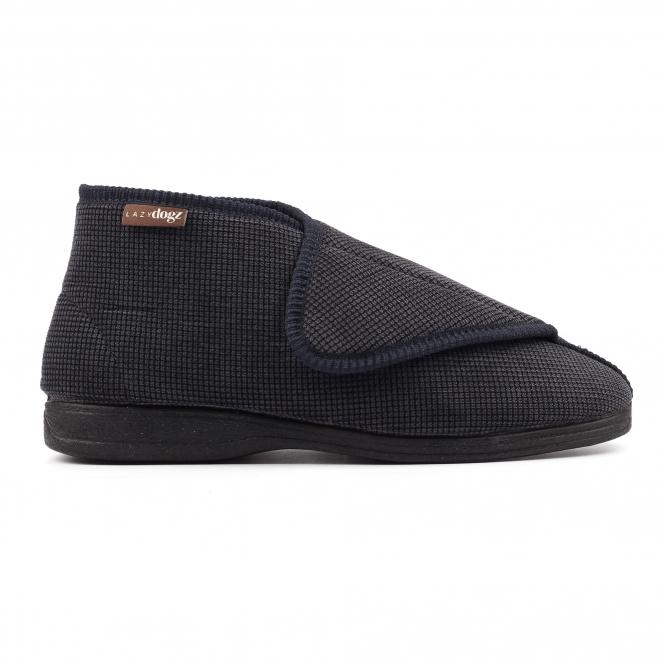lunar Drake II Navy Bootee Slipper