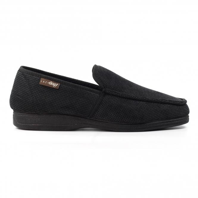 lunar Dylan Black Slipper
