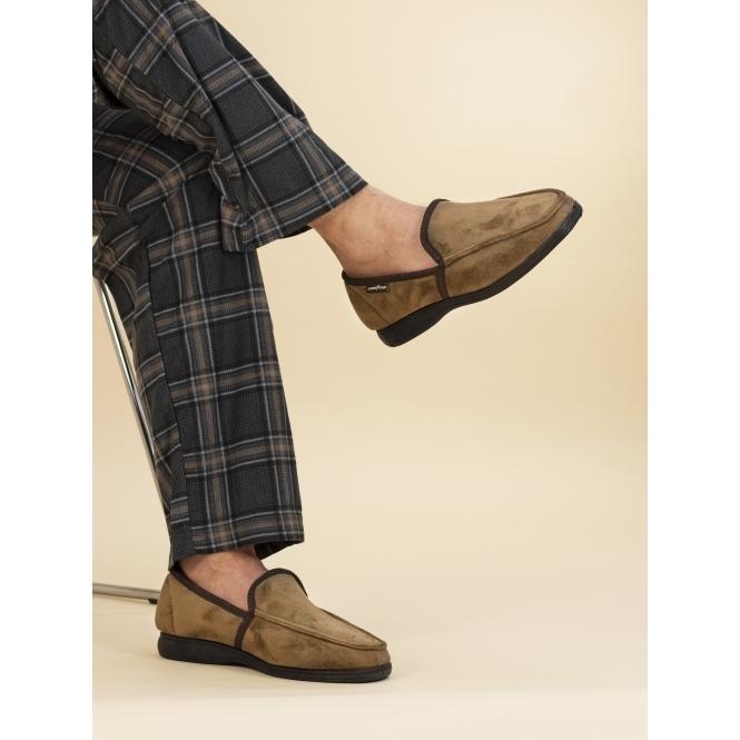 Lunar Eden Brown Slipper