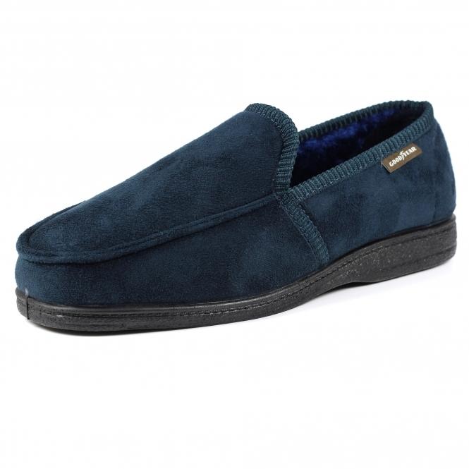 Lunar Eden Navy Slipper