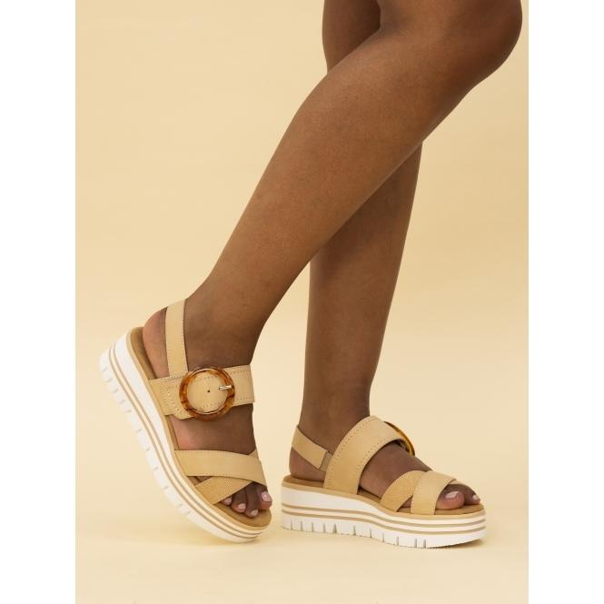 Lunar Elise Beige Sandal