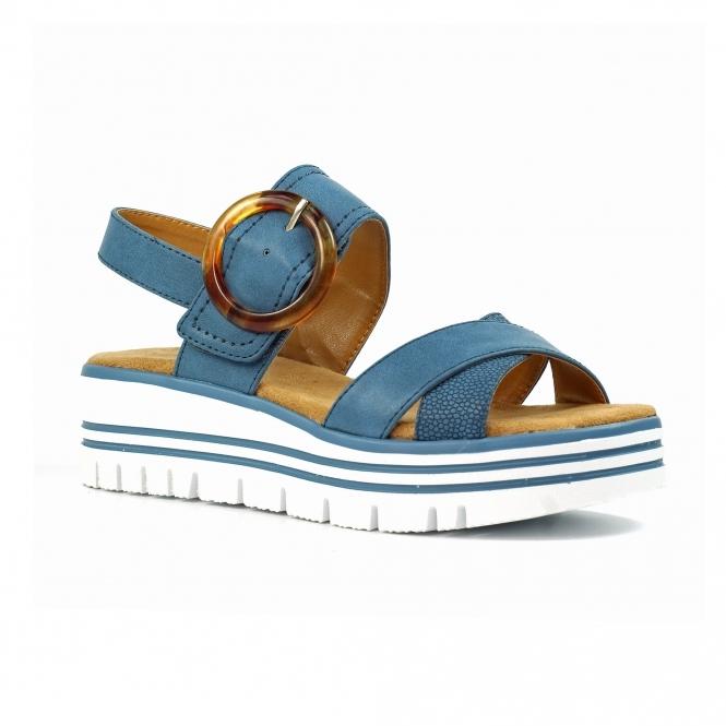 Lunar Elise Mid Blue Sandal