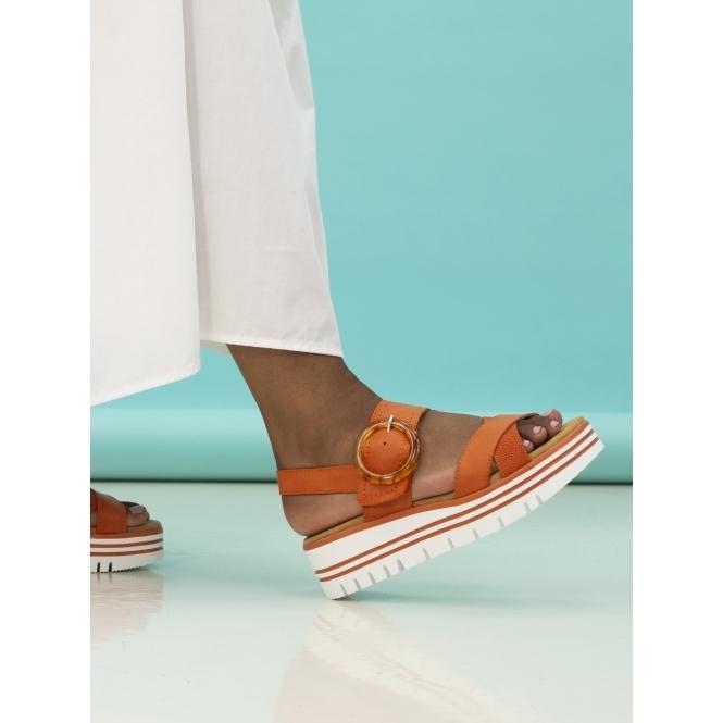Lunar Elise Orange Sandal