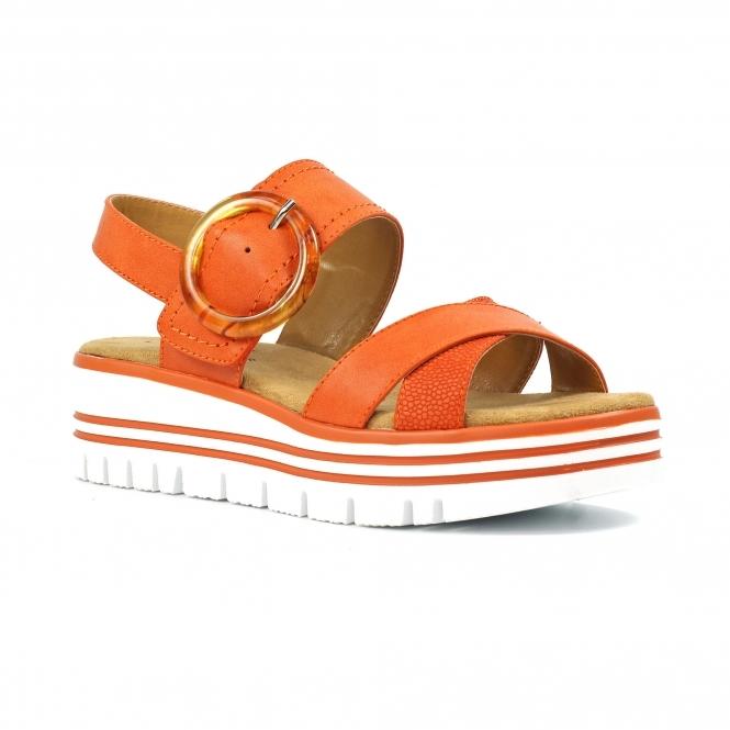 Lunar Elise Orange Sandal
