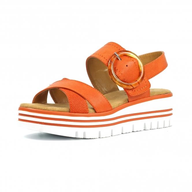 Lunar Elise Orange Sandal