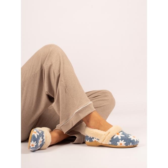 Lunar Ellis Blue Slipper