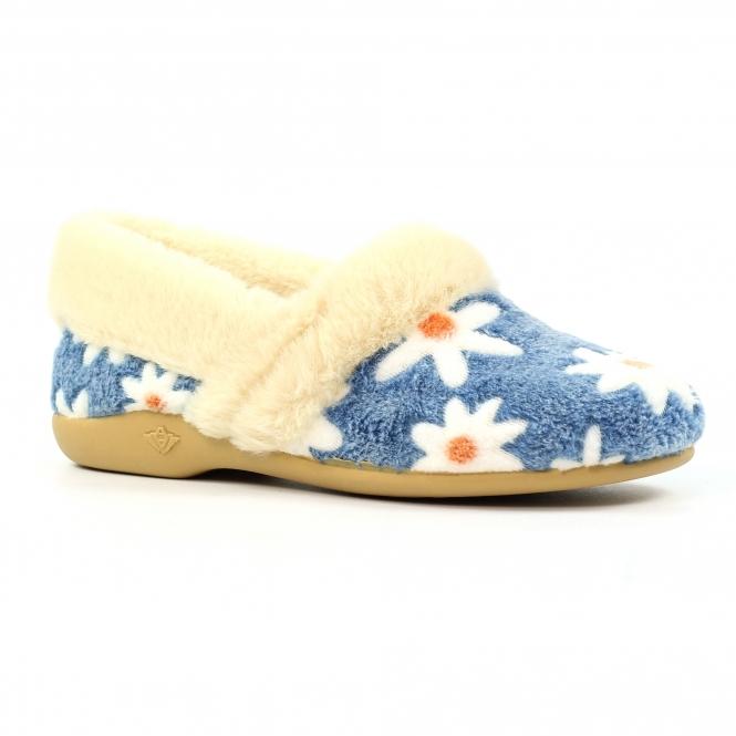 Lunar Ellis Blue Slipper