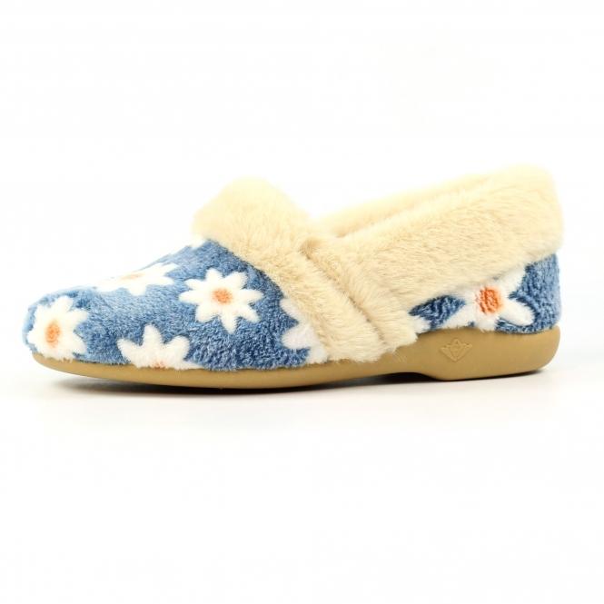 Lunar Ellis Blue Slipper