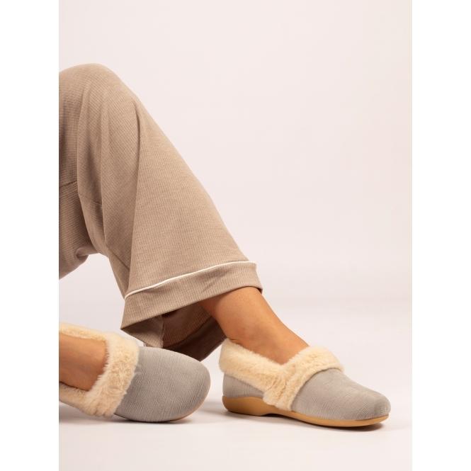 Lunar Elm Grey Slipper
